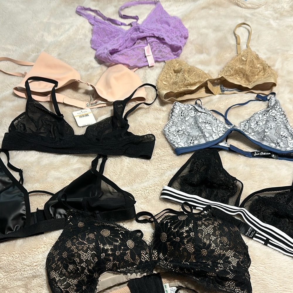 Collection of bralettes